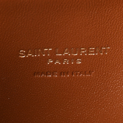 Saint Laurent Shearling Le 37 Mini Bucket Bag Cream 6 of 10