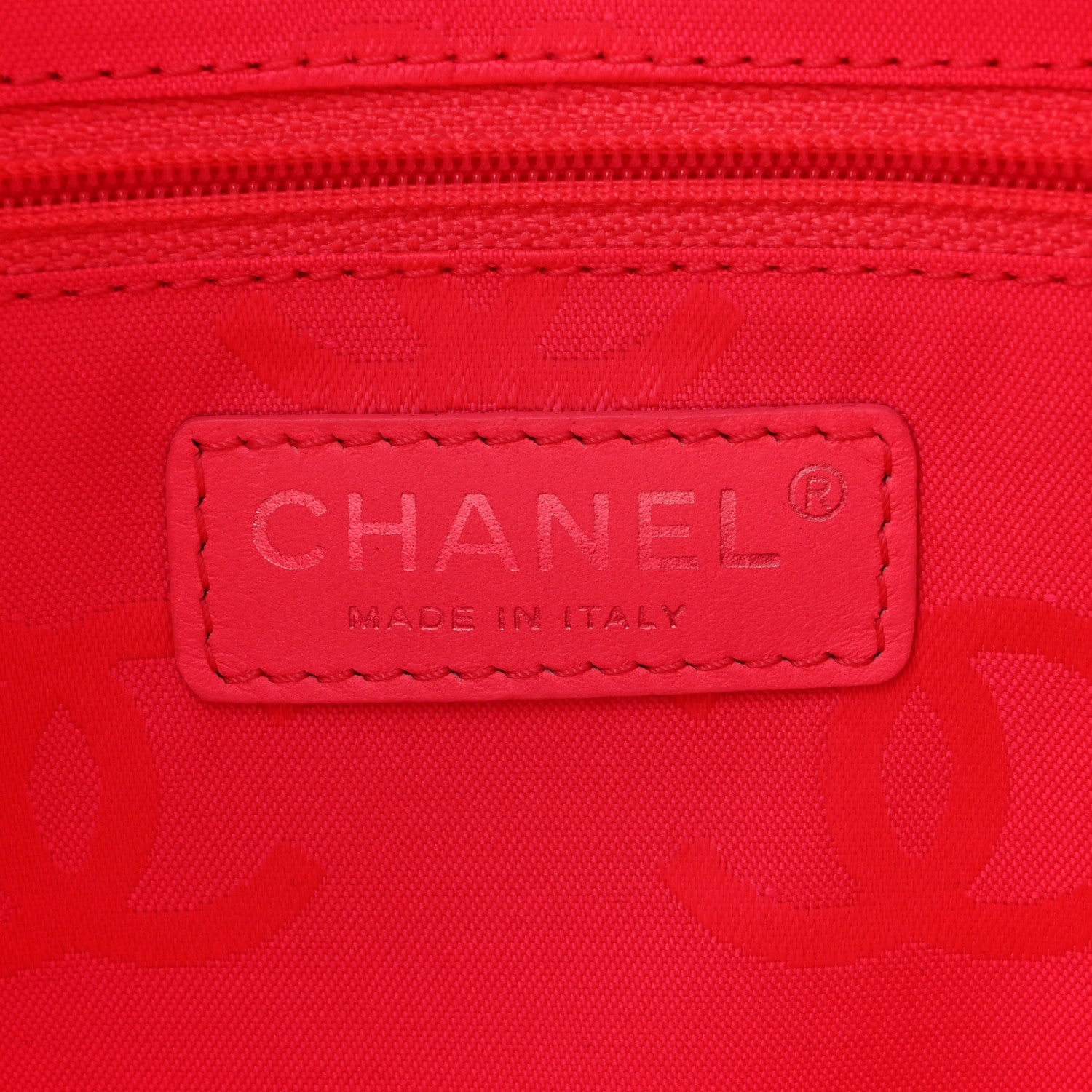 Chanel Calfskin Quilted Large Cambon Tote White Black 6 of 13