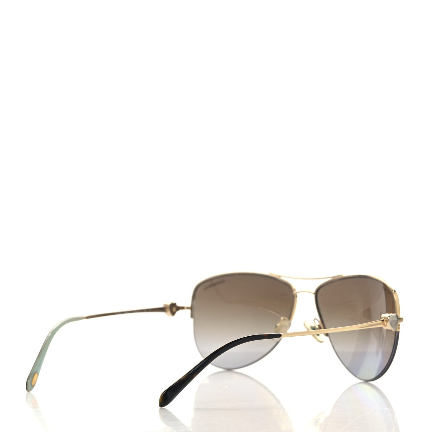 Aviator Heart Sunglasses TF 3021 Gold