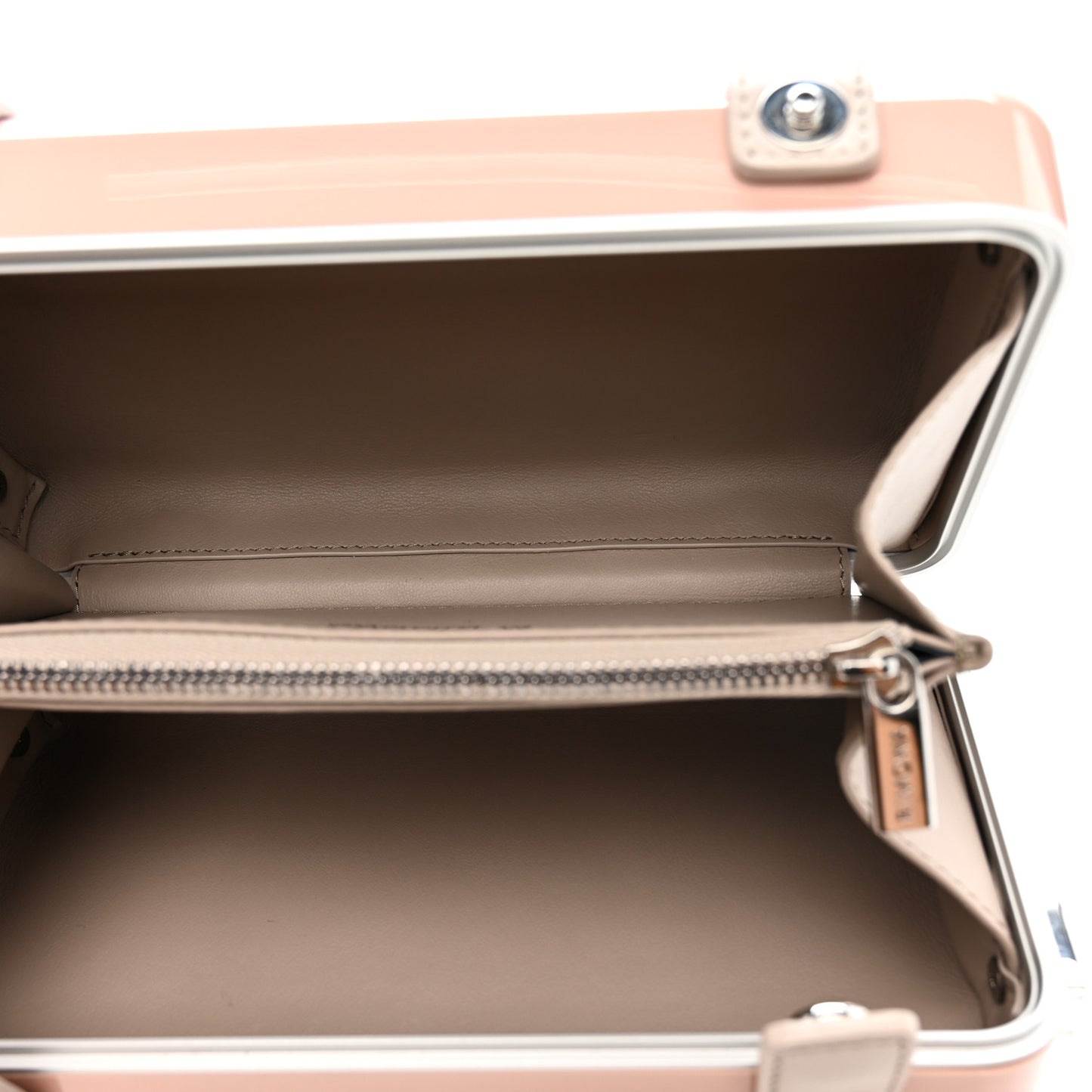 Gloss Polycarbonate Personal Cross-Body Bag Desert Rose