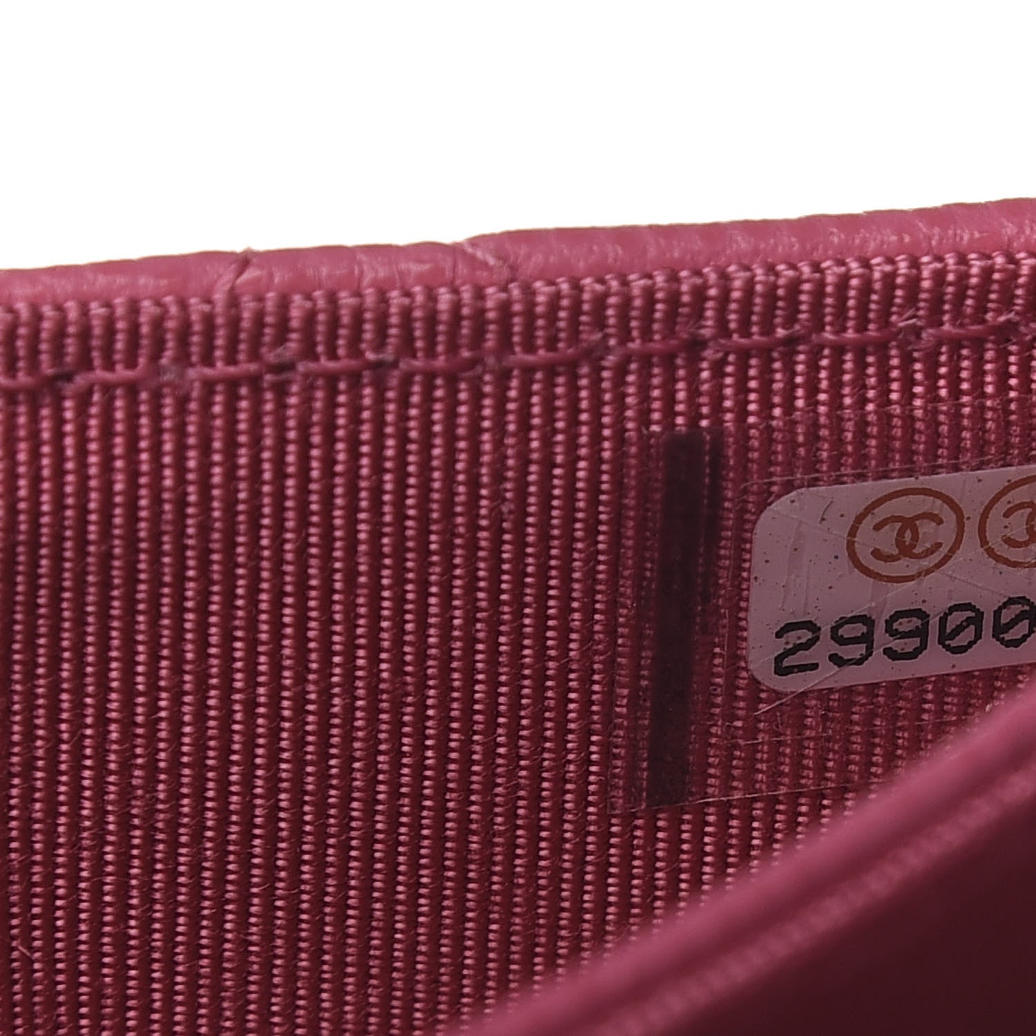 Chanel Caviar Quilted Flap Card Holder Wallet Pink 7 of 8