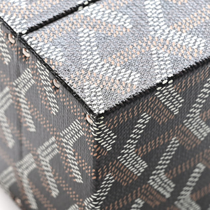 Goyard Goyardine Precious Metals Regence Mini Trunk Black 10 of 11