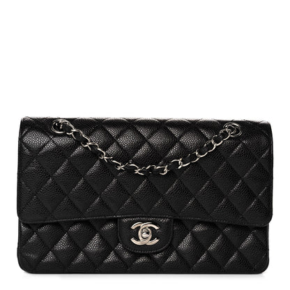 Chanel Caviar Quilted Medium Double Flap Black 1 of 10