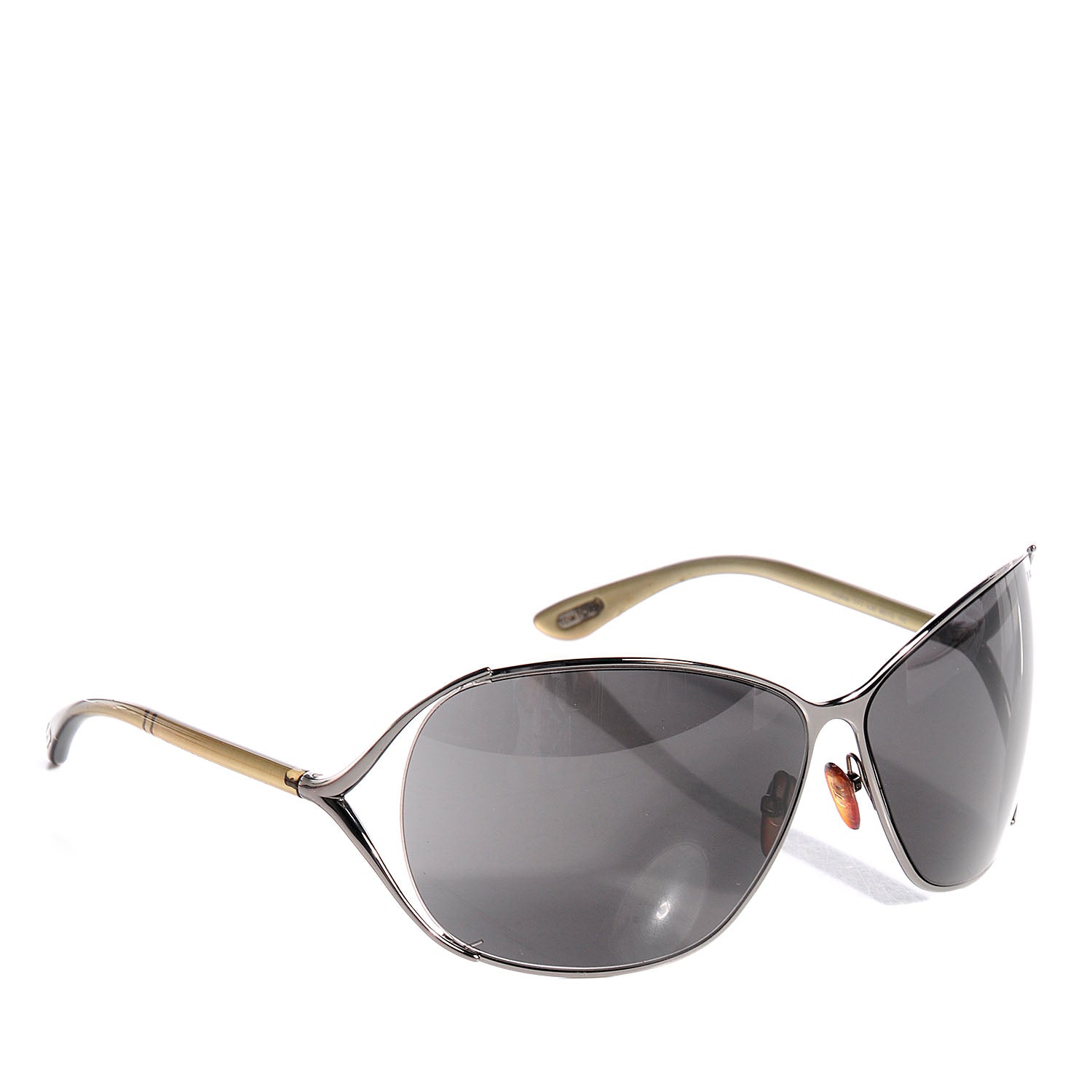 Tom Ford Anjelica Sunglasses TF7 Silver 3 of 7