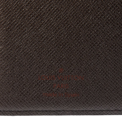 Louis Vuitton Damier Ebene French Purse Wallet 9 of 10