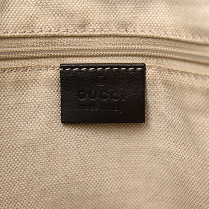 Gucci Monogram Medium Sukey Top Handle Dark Brown 6 of 28