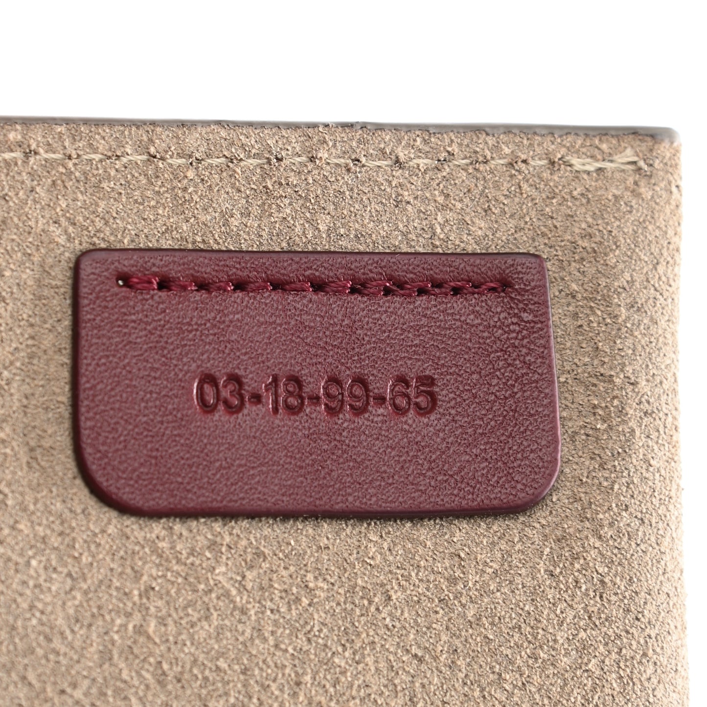 Suede Calfskin Small Faye Shoulder Bag Plum Purple