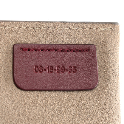 Chloe Suede Calfskin Small Faye Shoulder Bag Plum Purple 6 of 9