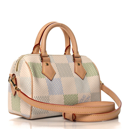 Louis Vuitton Damier Giant Speedy Bandouliere 20 Pistachio 3 of 10