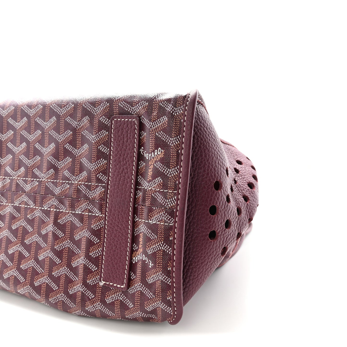 Goyardine Sac Hardy Pet Carrier PM Burgundy