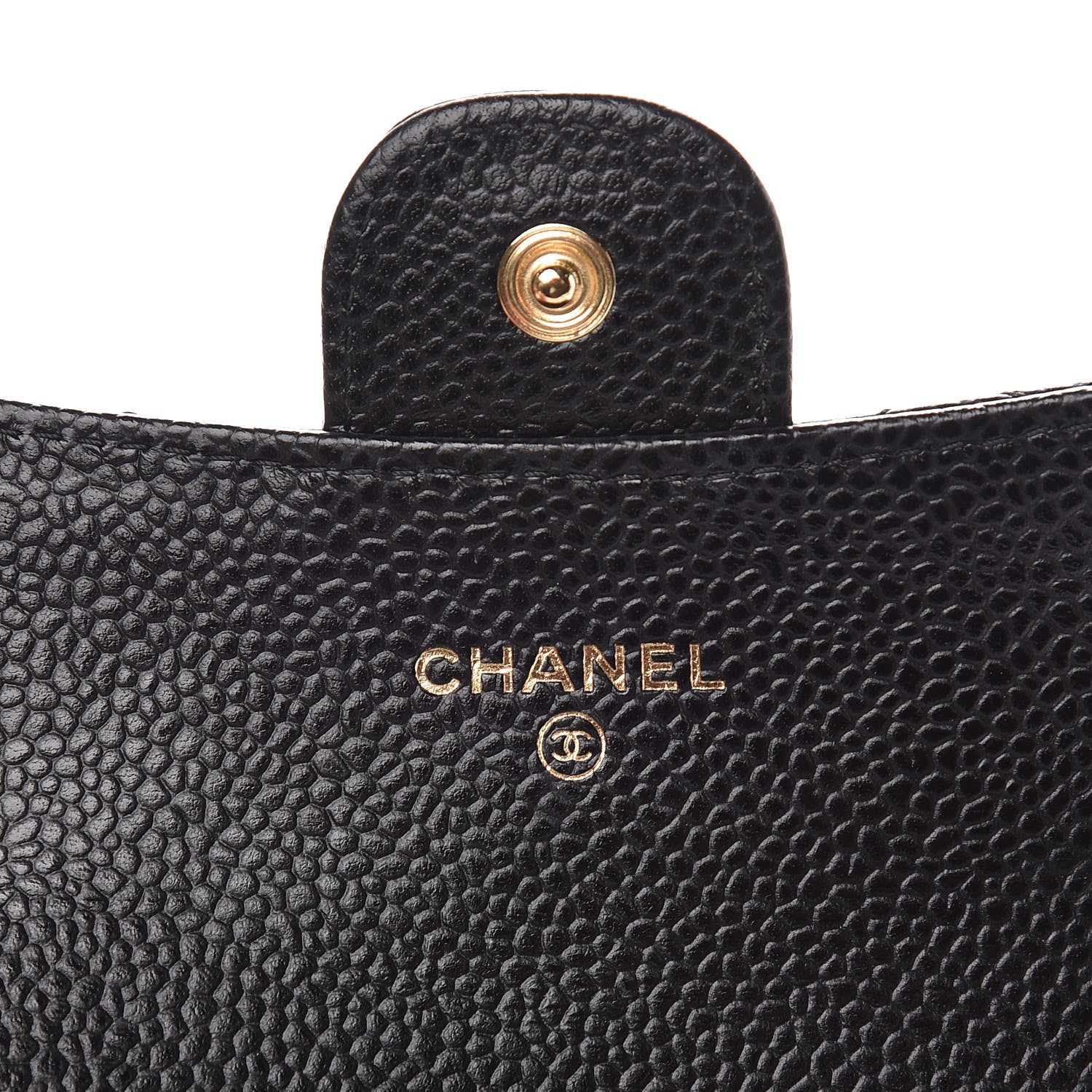 Chanel Caviar Quilted Flap Card Holder Black 6 of 9