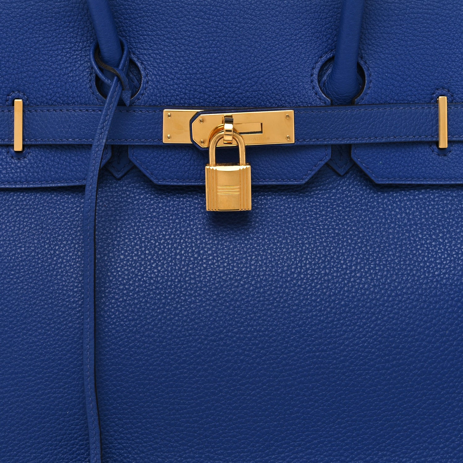 Hermes Togo BIRKIN 35 Bleu Electrique 8 of 13