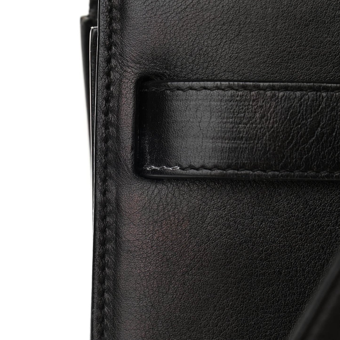 Smooth Calfskin Small Sac De Jour Black