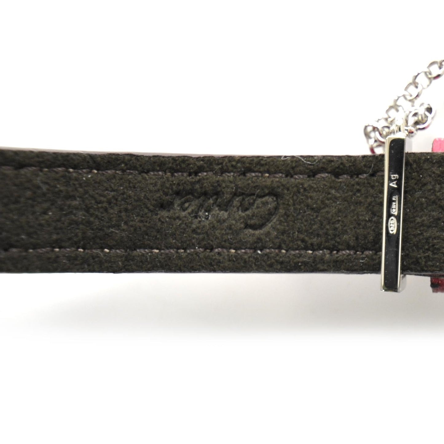 Goatskin Leather Les Must Bracelet Fuchsia