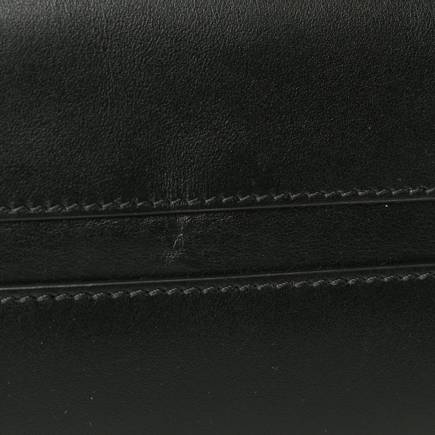 Shiny Calfskin Medium Annie Shoulder Bag Black