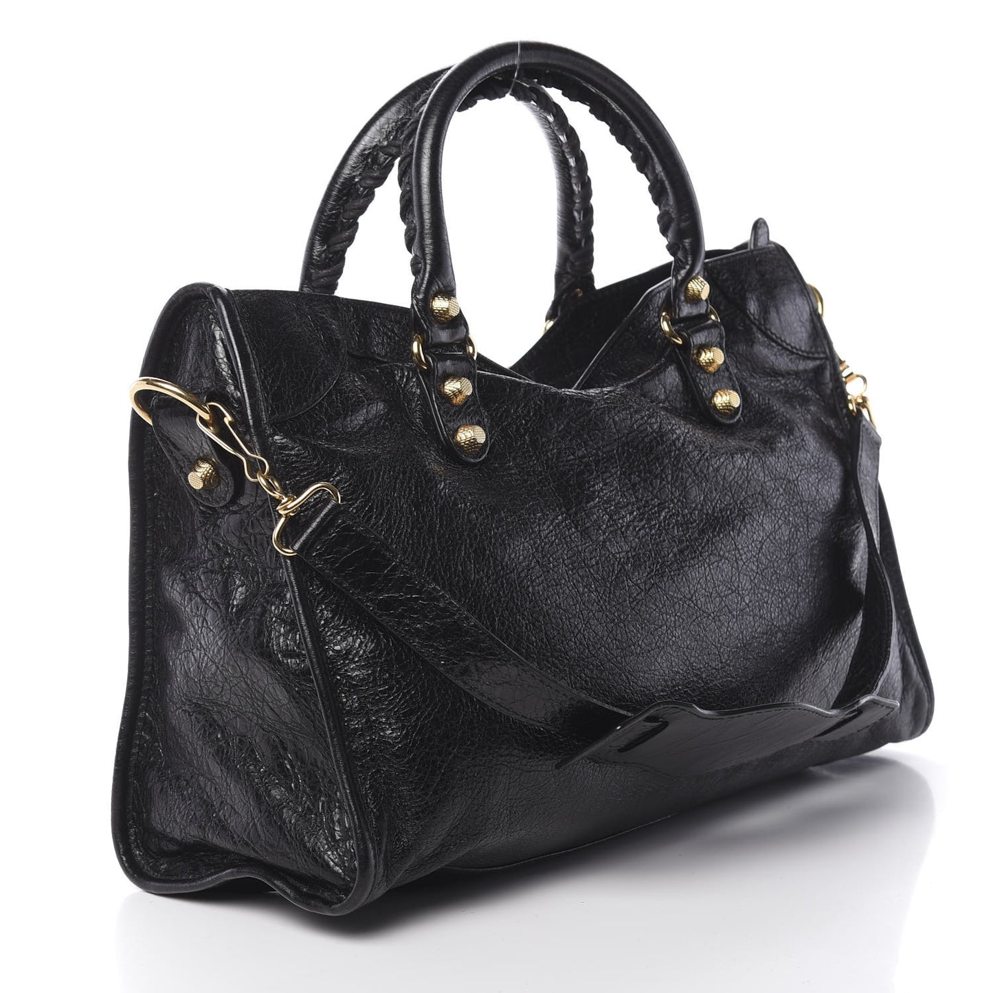 Agneau Giant 12 Gold Hardware City Black