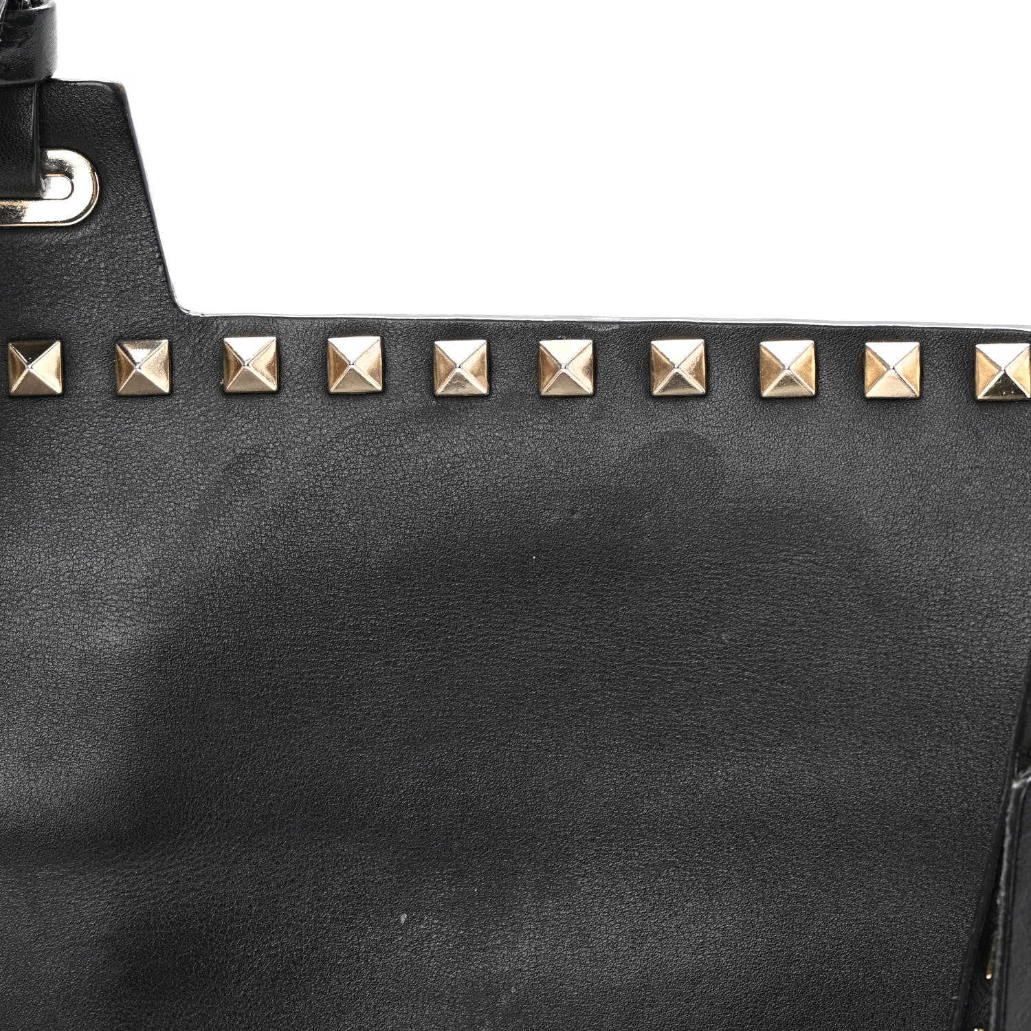 Valentino Garavani Calfskin Rockstud Crossbody Messenger Bag Black 17 of 21