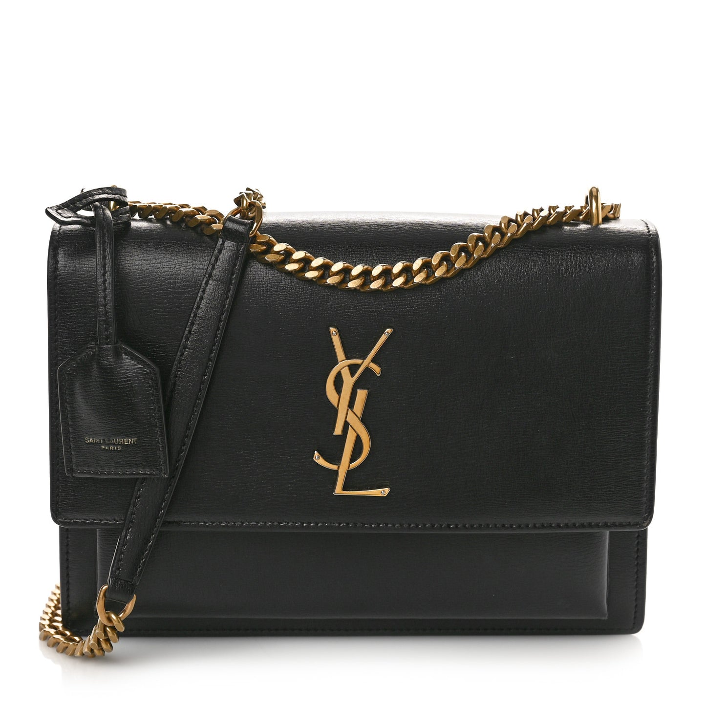 Calfskin Medium Monogram Sunset Black
