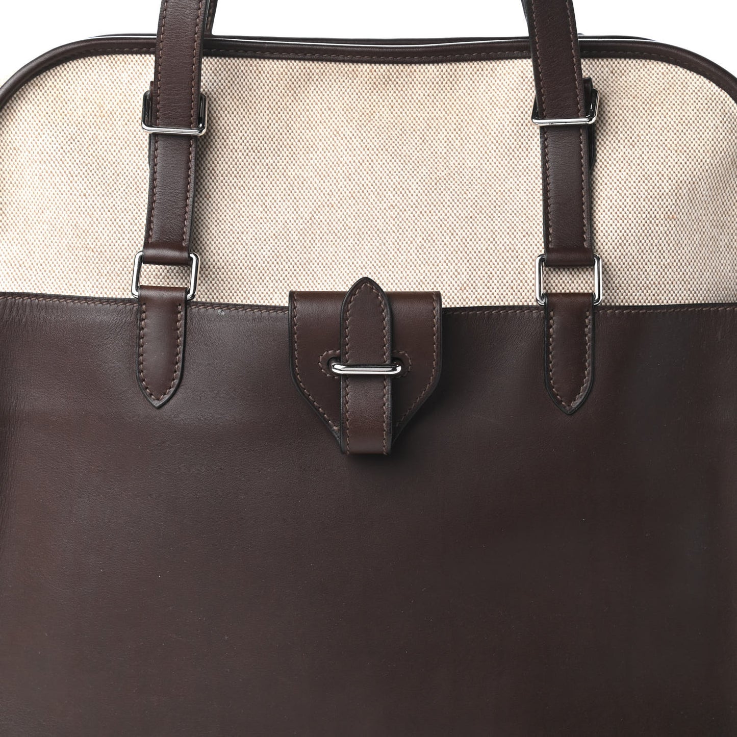 Toile Swift Jumping Shopping Bag Chocolate