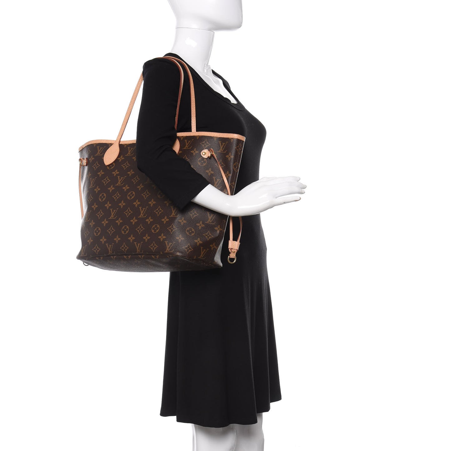 Monogram Neo Neverfull MM Pivoine