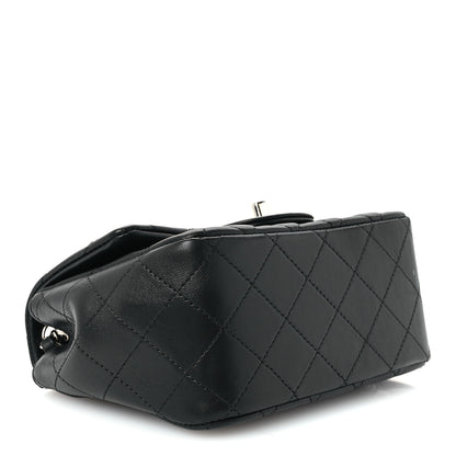 Chanel Lambskin Quilted Mini Square Flap Black 4 of 11
