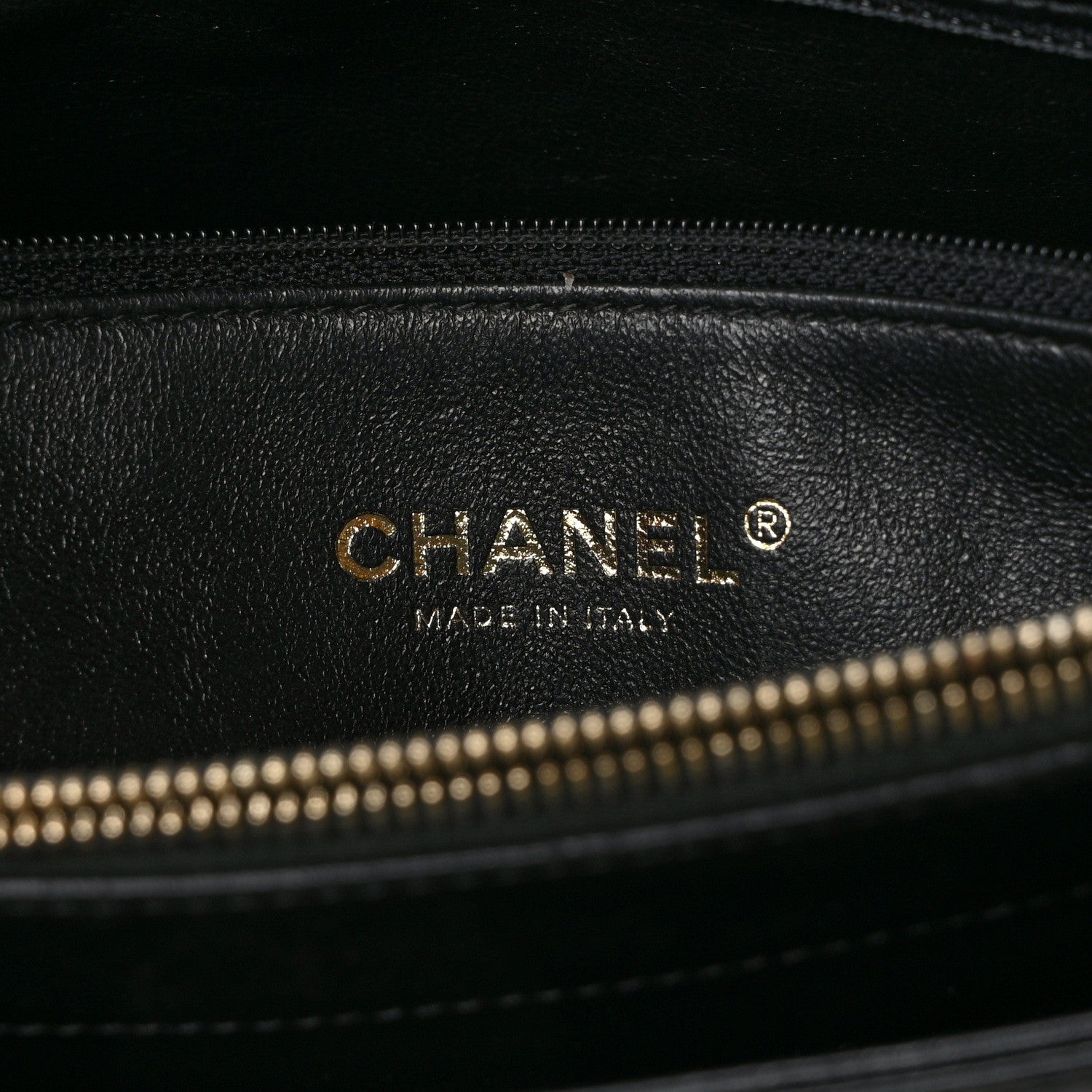 Chanel Lambskin Chevron Quilted Envelope Clutch Black 6 of 12