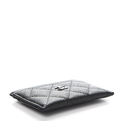 Chanel Caviar Quilted Card Holder Black 4 of 11