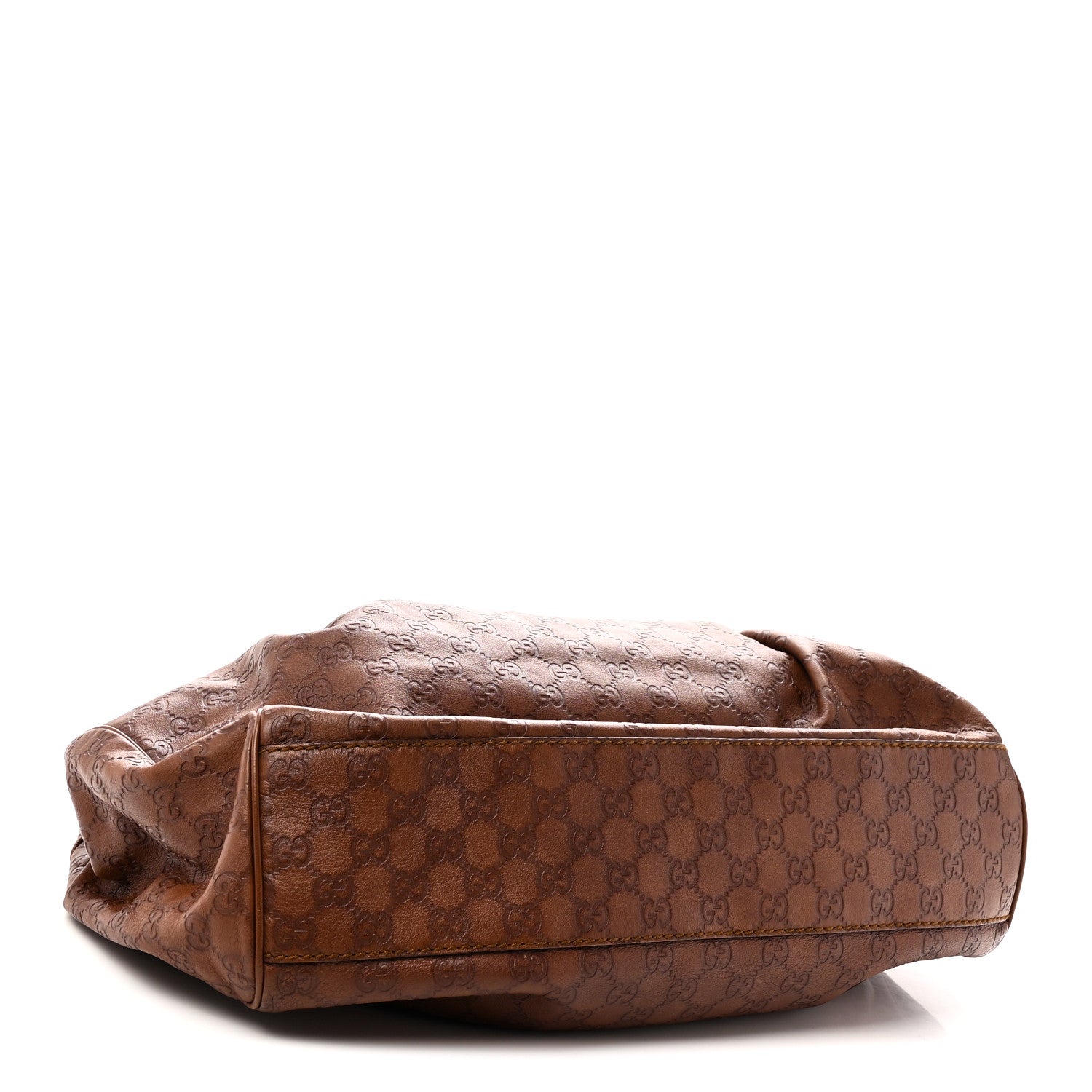 Gucci Guccissima Signature Large Sukey Tote Brown 4 of 10