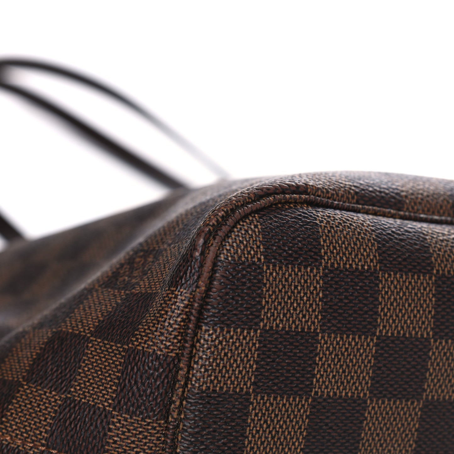 Damier Ebene Neo Neverfull MM Rose Ballerine
