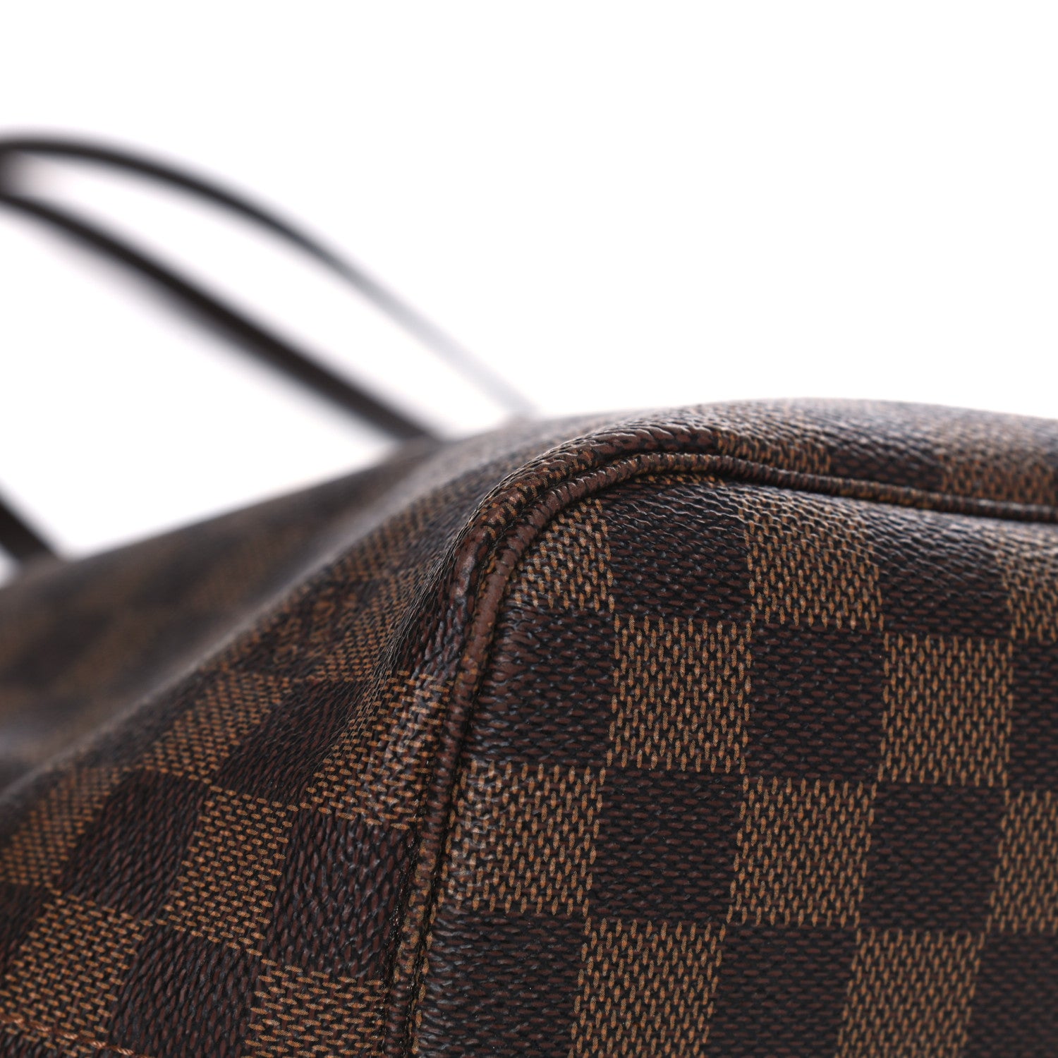 Louis Vuitton Damier Ebene Neo Neverfull MM Rose Ballerine 10 of 14