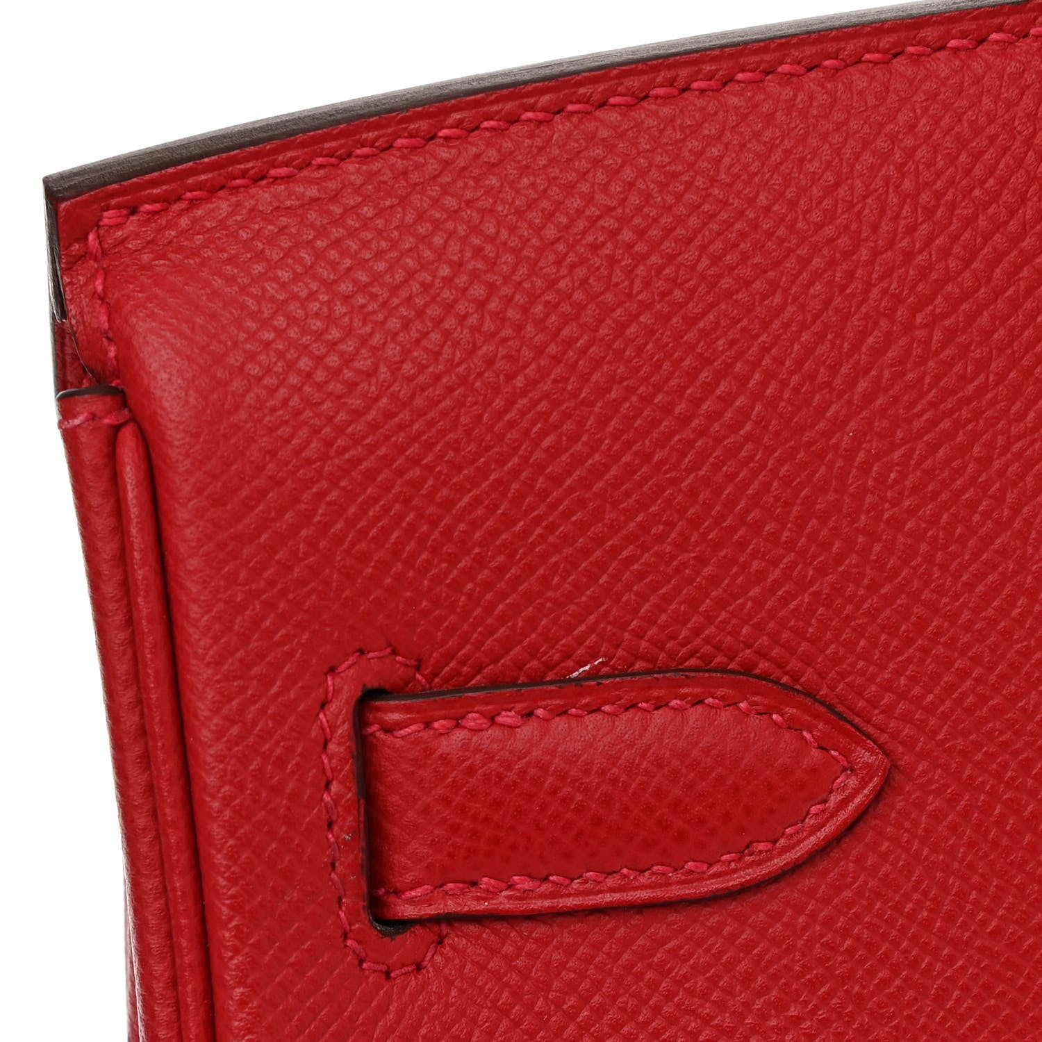 Hermes Epsom Birkin 30 Rouge Casaque 12 of 12