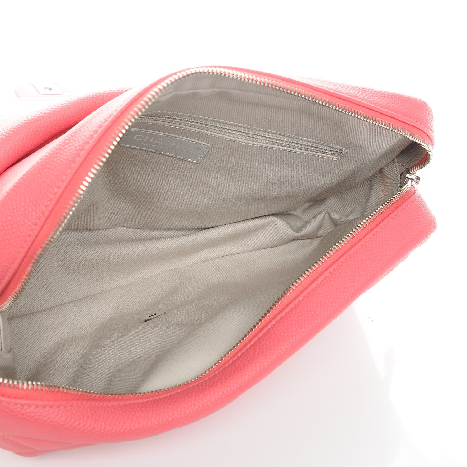 Chanel Caviar Quilted Jumbo Easy Flap Coral 5 of 7