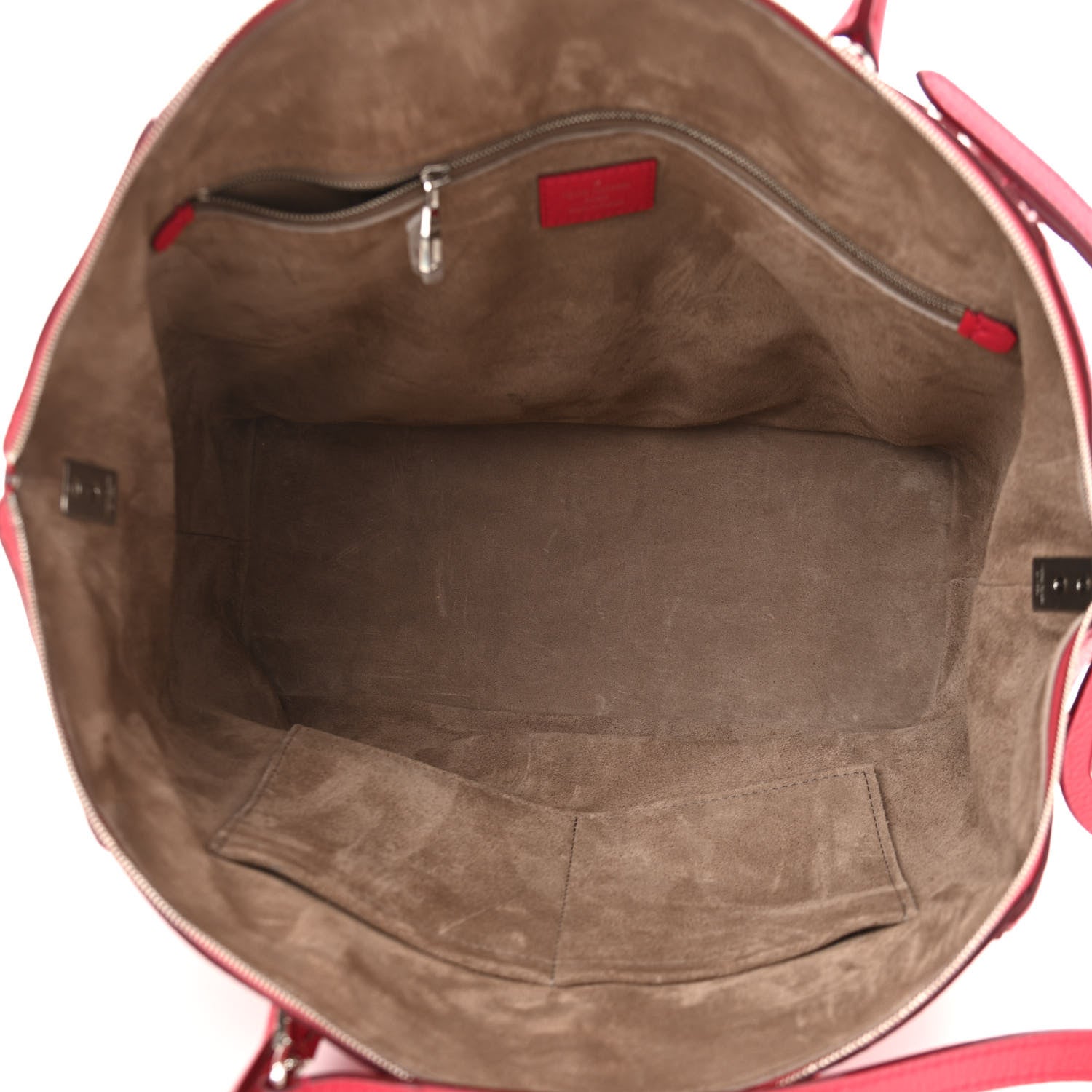 Louis Vuitton Veau Cachemire Soft Lockit MM Framboise 5 of 9