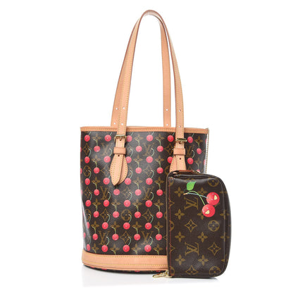 Louis Vuitton Monogram Cerises Bucket Bag 1 of 8