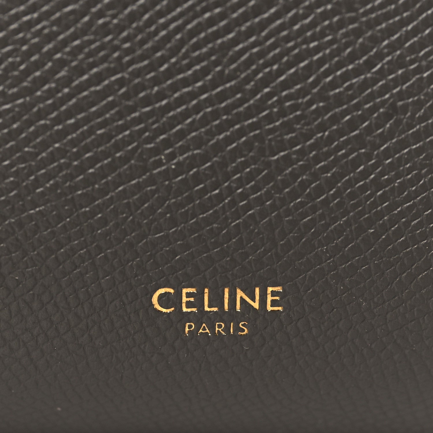 Celine Grained Calfskin Nano Belt Bag Grey 6 of 10