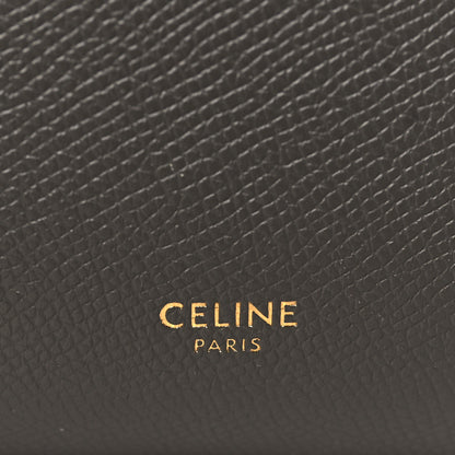 Celine Grained Calfskin Nano Belt Bag Grey 6 of 10
