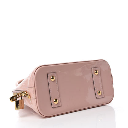 Louis Vuitton Vernis Alma BB Rose Ballerine 4 of 14