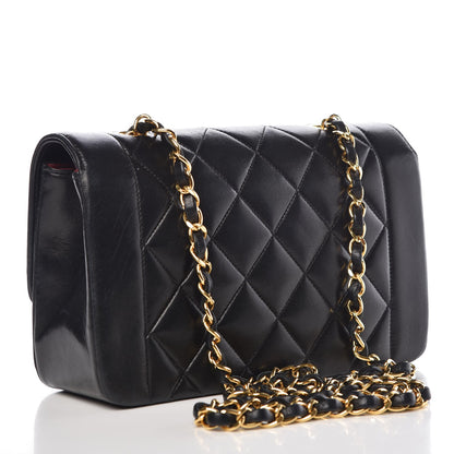 Chanel Lambskin Quilted Small Single Flap Black 3 of 9