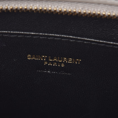 Saint Laurent Calfskin Monogram Baby Cabas Fog 6 of 12