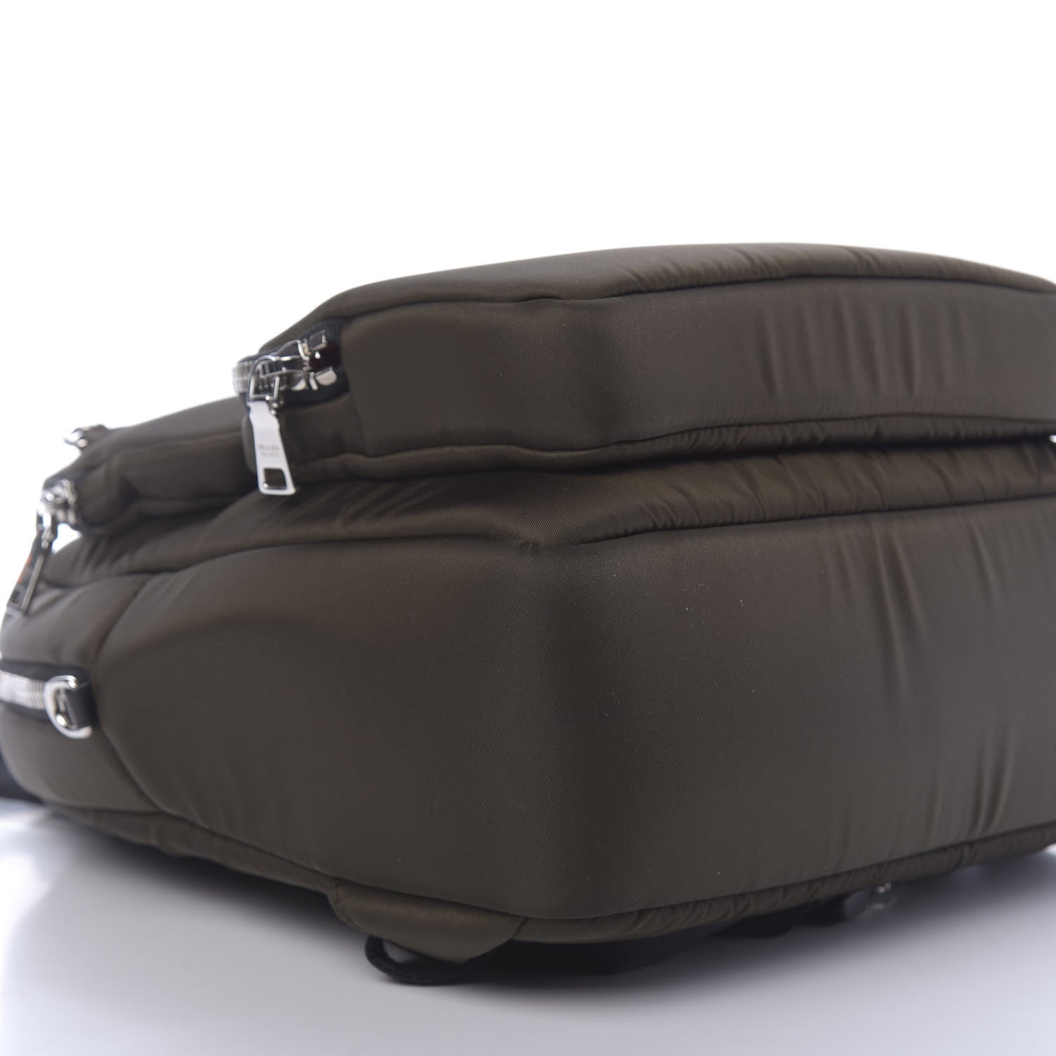 Prada Tessuto Nylon Pocket Cargo Backpack Mimetico Black 5 of 9