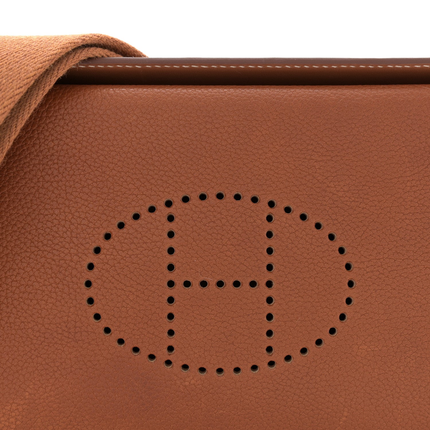 Hermes Barenia Faubourg Videpoches Fauve Gold 8 of 12