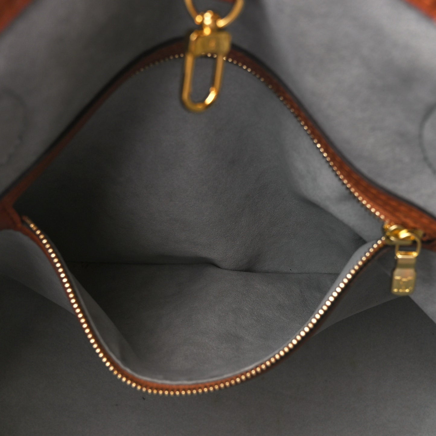 Metallic Monogram LV Garden Neverfull MM Silver