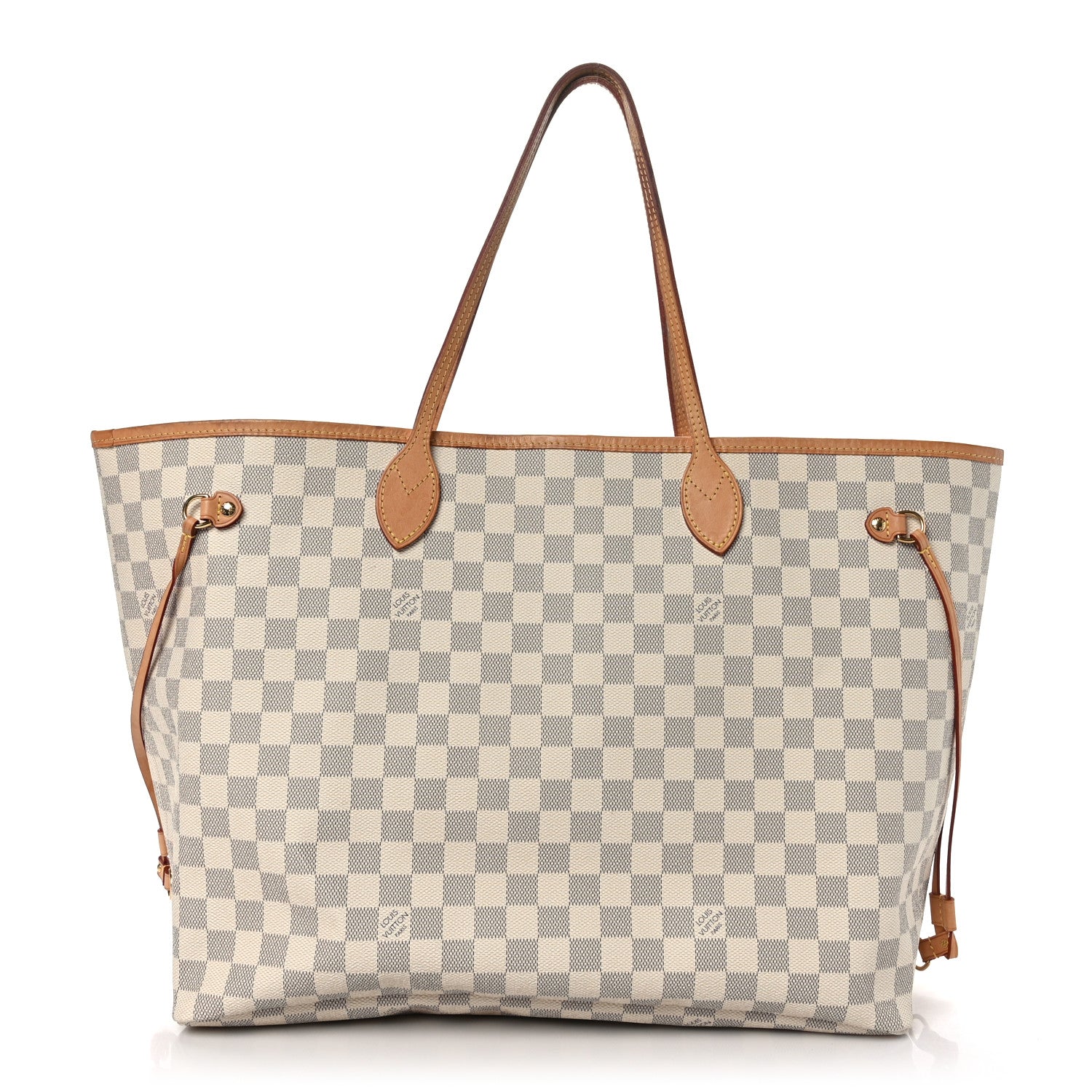 Louis Vuitton Damier Azur Neo Neverfull GM Rose Ballerine 2 of 8