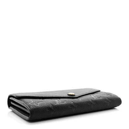 Louis Vuitton LOUIS VUITTON Empreinte Curieuse Wallet Black 4 of 8