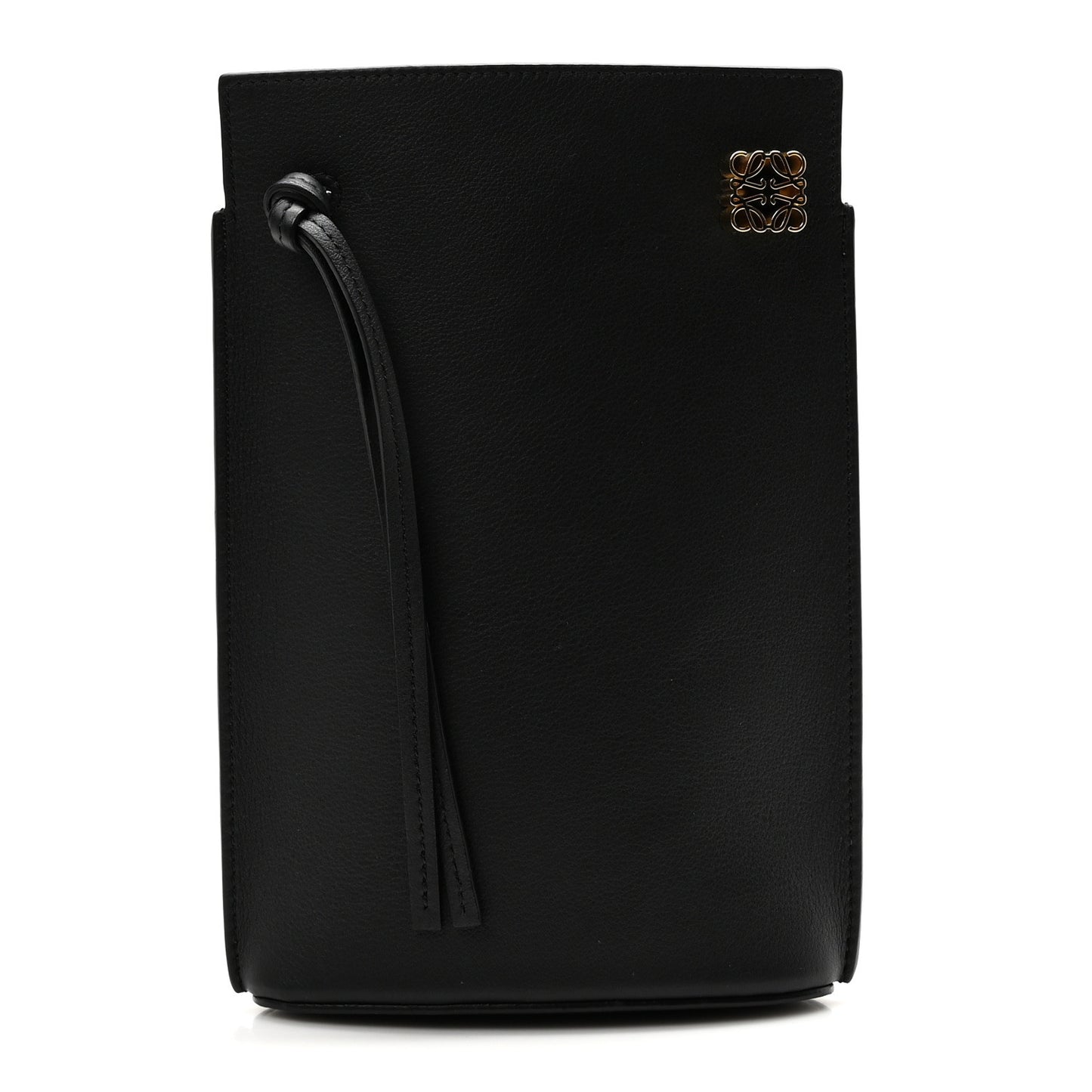Classic Calfskin Dice Pocket Black