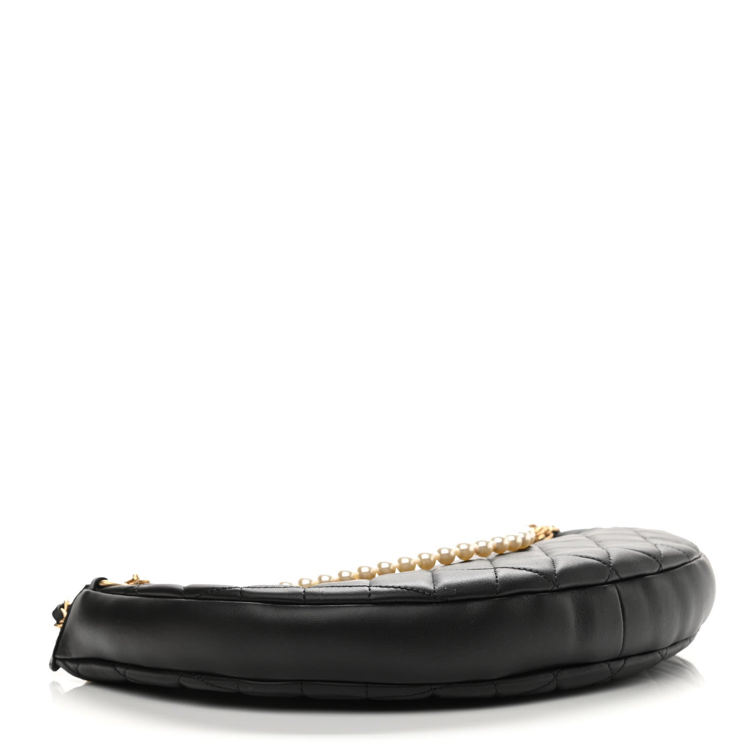 Chanel Lambskin Quilted All About Chains Hobo Black 6 of 21