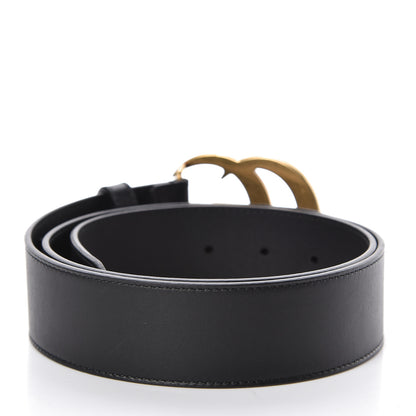Gucci Calfskin Double G 40mm Belt 85 34 Black 3 of 6
