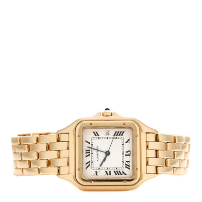 Cartier 18K Yellow Gold 27mm Panthere Quartz Watch 2 of 5