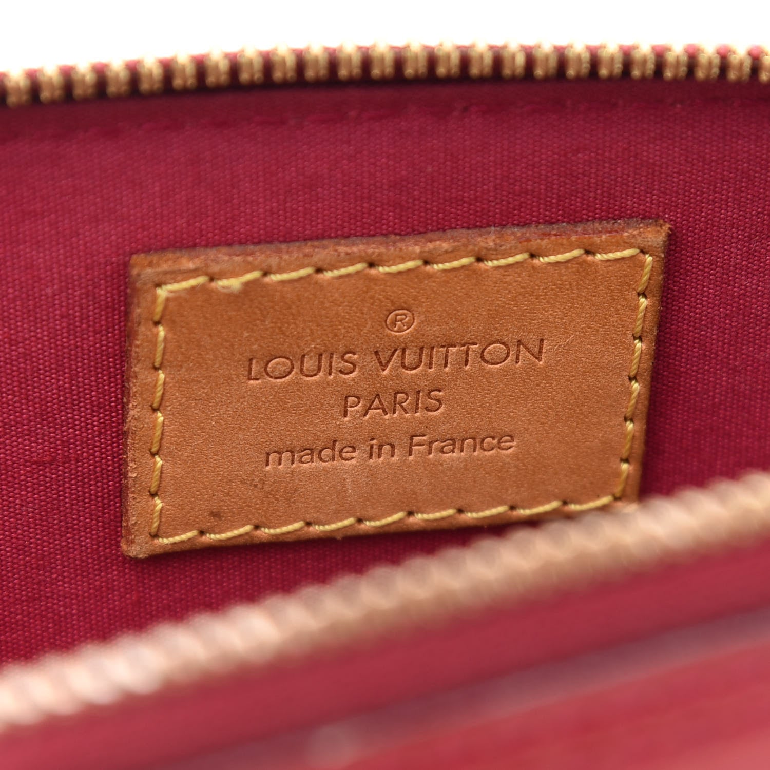 Louis Vuitton Vernis Alma BB Rose Indien 5 of 13