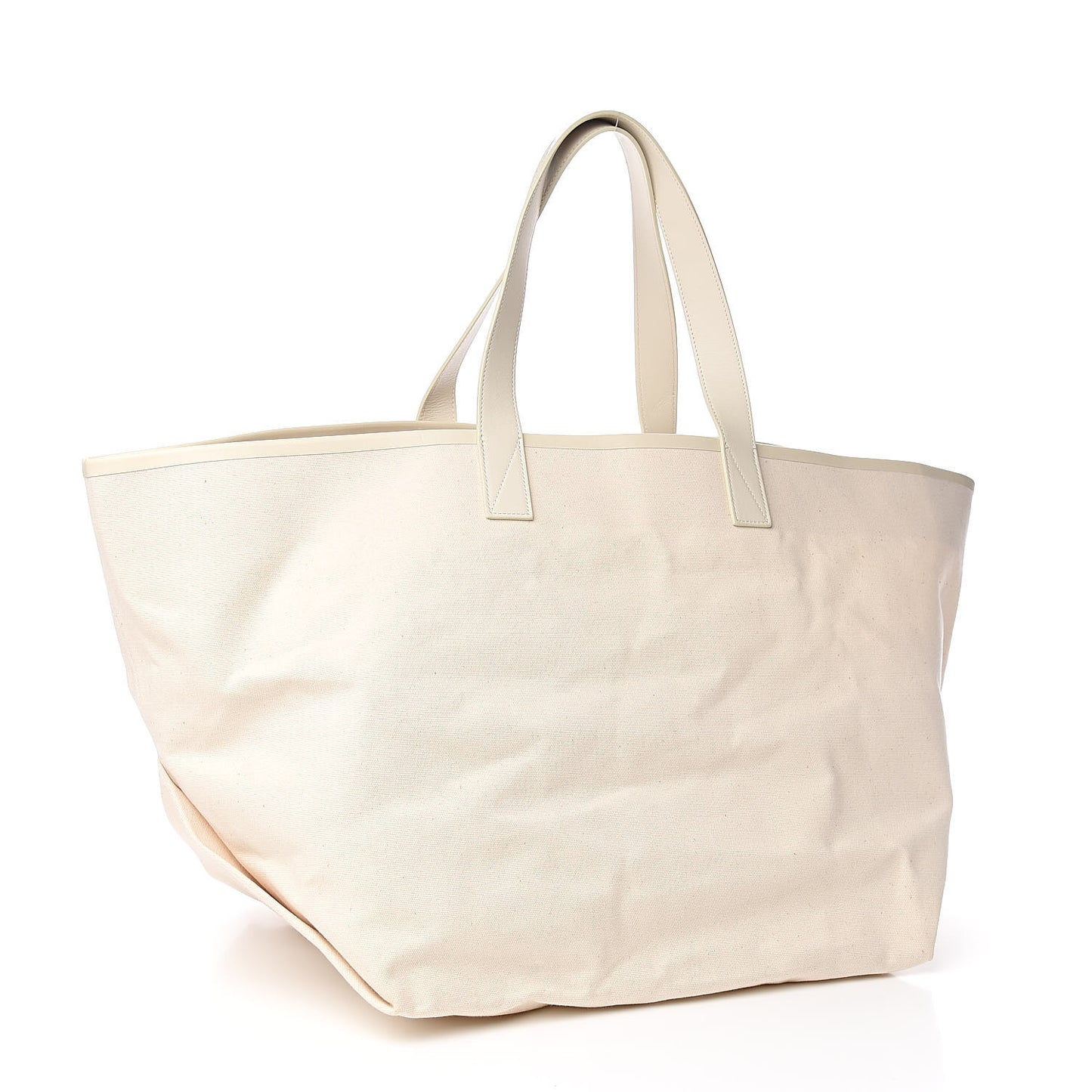 Textile Large Made In Tote Natural Red
